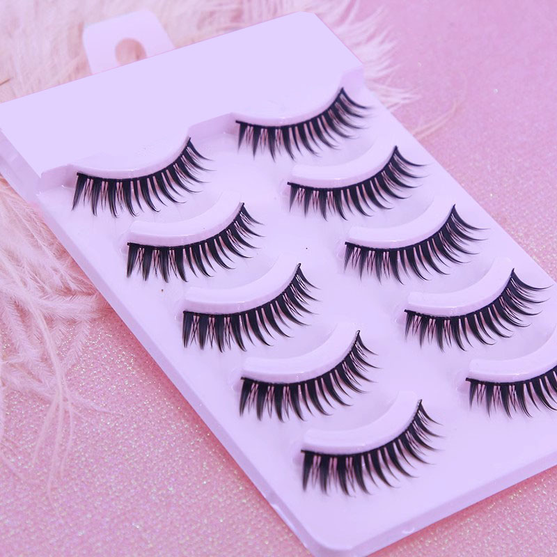 Eyelash Extension Japanese Style - El yapımı 5 Çift Japon Tarzı