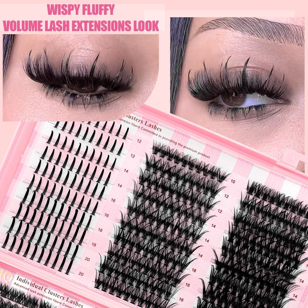 Eyelash Extension Volume Styles - 9-16mm Uzunlukta Takma Kirpikler 3D Hacimli
