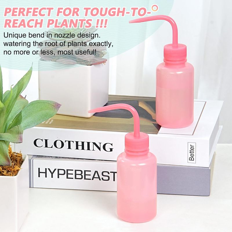 Eyelash Extension Is Safe - 250ml Pembe Kavisli Ağızlı Kirpik Temizleme