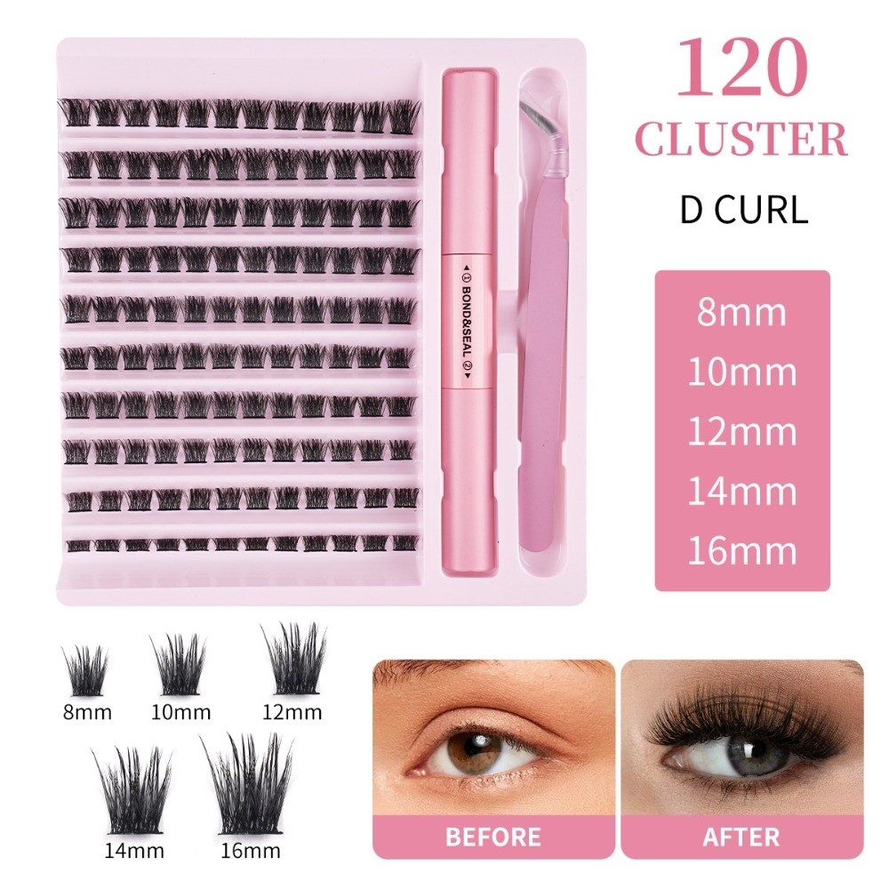 Eyelash Extension Wispy - Yüksek Kaliteli Yapışkanlı ve Sızdırmaz Takma