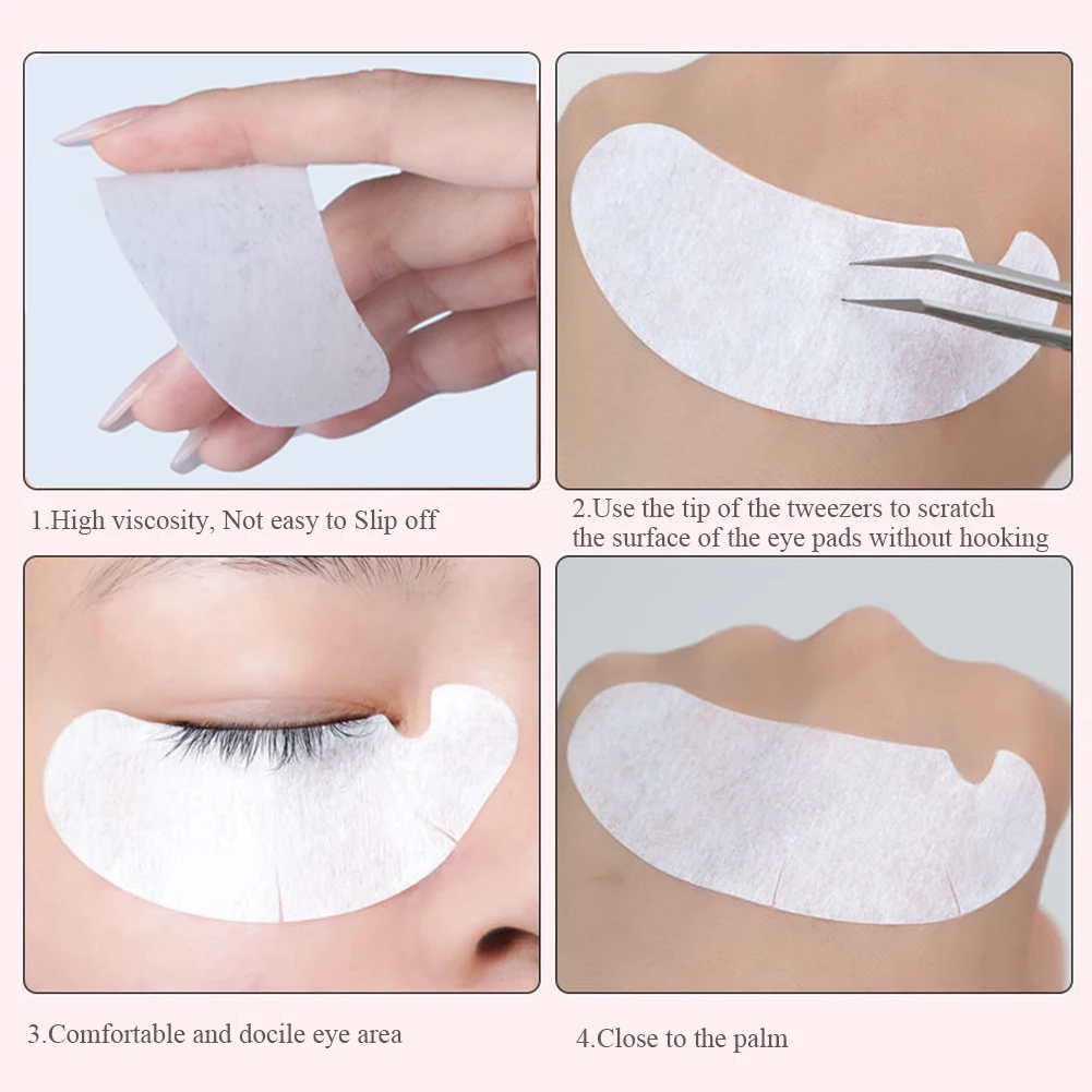 50/100 adet U şekli kirpik ped - Under Eye Gel incelemesi ve fiyatı